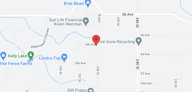 map of 23750 54A AVENUE